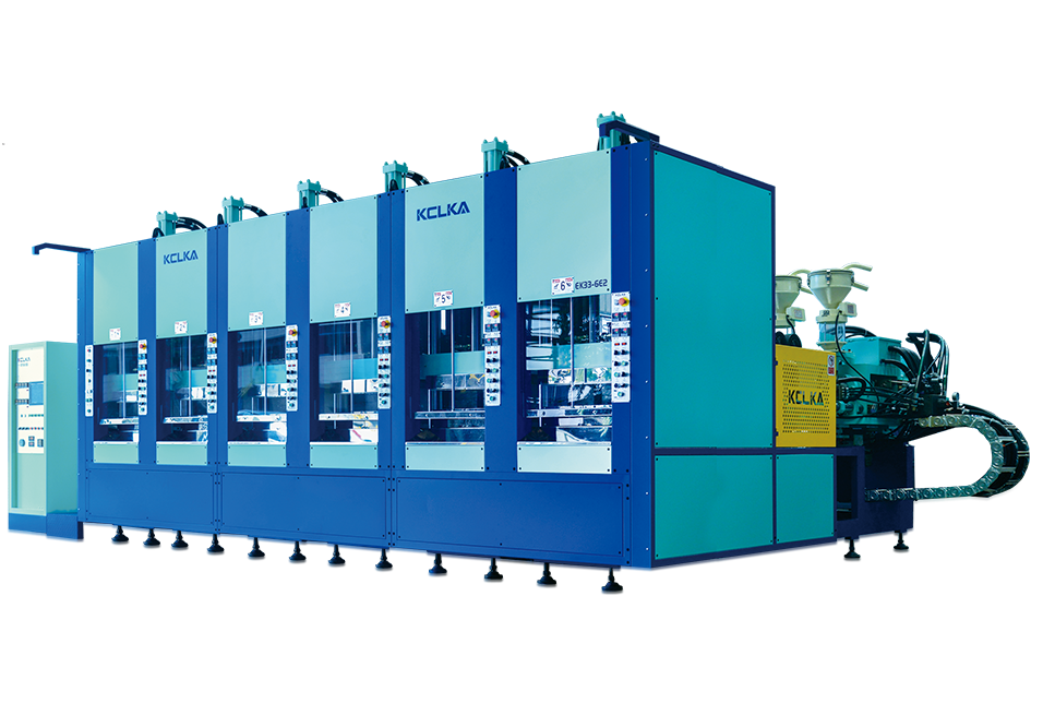 全自動EVA射出發(fā)泡成型機